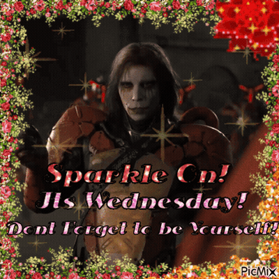 A Sparkle On Its Wednesday Greeting Card With A Soldier GIF