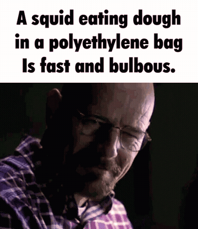 A Squid Eating Dough In A Polyethylene Bag Is Fast And Bullbous GIF