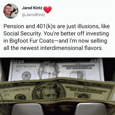 A Stack Of 20 Dollar Bills With A Picture Of A Man With A Dog In The Background GIF