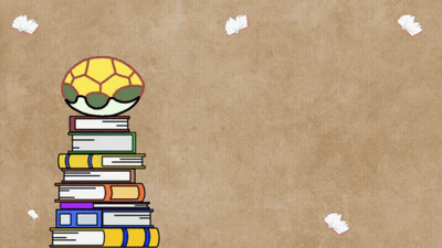 A Stack Of Books With A Soccer Ball And The Words International Special Libre GIF