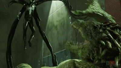 A Statue Of A Dragon With The Word Bander On The Bottom GIF
