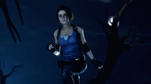 A Statue Of A Monster In A Dark Room GIF