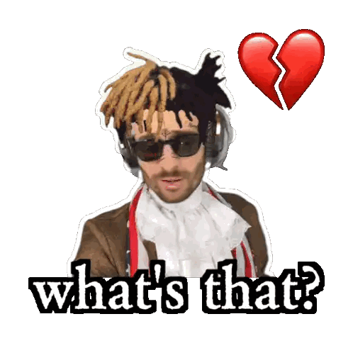 A Sticker Of A Man With Dreadlocks And A Broken Heart With The Words What 'S A Founding Father Sticker