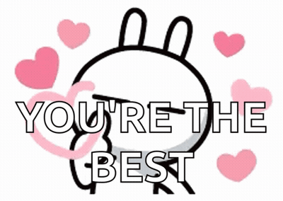 A Sticker That Says You 'Re The Best GIF