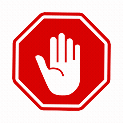 A Stop Sign That Says Do Not Que GIF