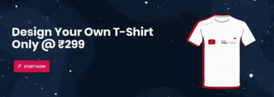 A T-Shirt That Says Design Your Own T-Shirt Only 299 GIF