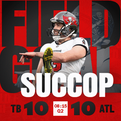 A Tampa Bay Buccaneers Football Player Is Shown On A Poster GIF