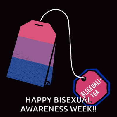 A Tea Bag With A Label That Says Bisexual Tea GIF