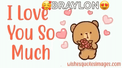 A Teddy Bear Is Holding A Bouquet Of Roses And Hearts Are Flying Around It . GIF