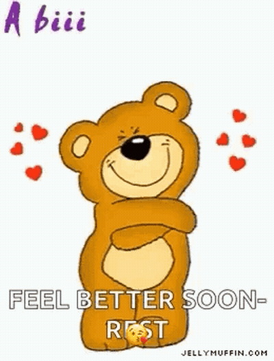 A Teddy Bear With Its Arms Outstretched Is Giving A Hug To Someone . GIF