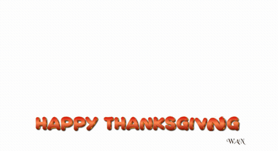 A Thankful Grateful Blessed Happy Thanksgiving Card GIF