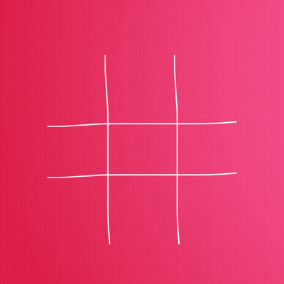 A Tic Tac Toe Game With The Words Amari & Enzo Happy Tasking On The Bottom GIF