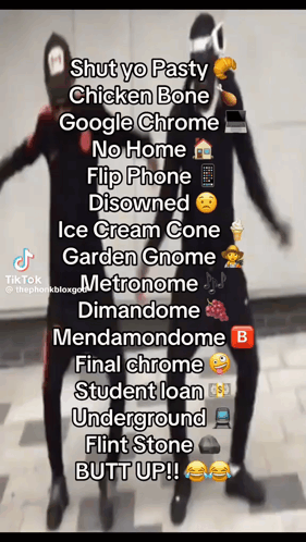 A Tiktok Video That Says Shut Yo Pasty Chicken Bone Google Chrome No Home Flip Phone Disowned GIF