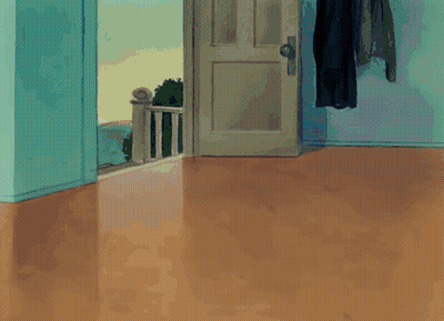 A Tom And Jerry Cartoon Shows A Cat Jumping In The Air GIF