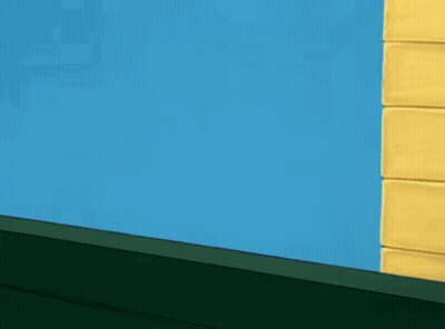 A Tom And Jerry Cartoon With A Red Hat On GIF