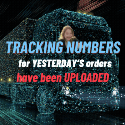 A Tracking Number For Yesterday 'S Order Has Been Uploaded GIF