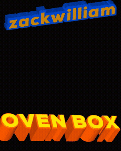 A Treasure Chest With The Name Zackwilliam On Top GIF
