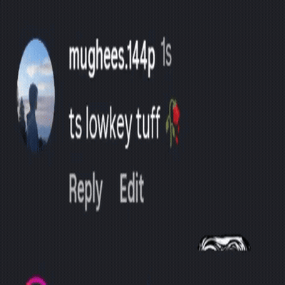 A Troll Face With Red Eyes And The Words Reply Edit GIF