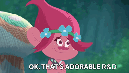 A Troll Says Ok That 'S Adorable R&d GIF