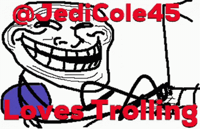 A Troll With The Words Loves Trolling On It GIF