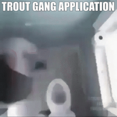 A Trout Gang Application Is Displayed On A Screen GIF