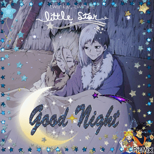 A Twinkle Twinkle Little Star Good Night Poster GIF