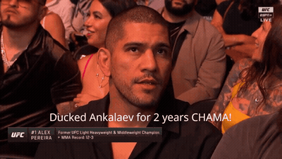 A Ufc Fight Is Being Shown On Espn Live GIF