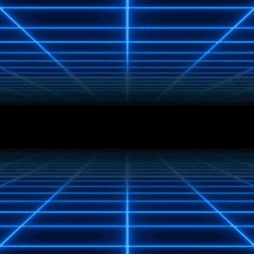 A Valley Of Chrome Logo Is Displayed On A Blue Background GIF