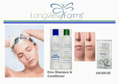 A Variety Of Emu Oil Products Are Displayed GIF