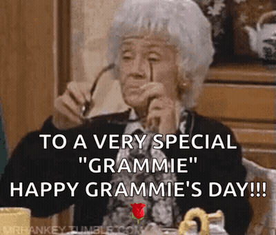 A Very Special Grammie Happy Grammie 'S Day Poster GIF