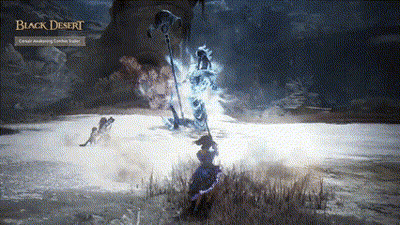A Video Game Called Black Desert Is Being Played On A Computer Screen GIF
