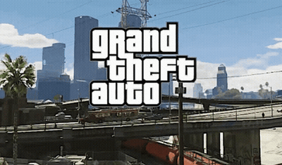 A Video Game Called Grand Theft Auto Is Displayed GIF