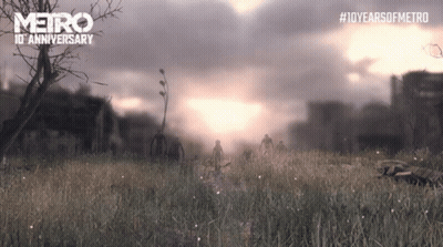 A Video Game Called Metro 10Th Anniversary GIF