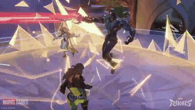 A Video Game Called Rivals Is Being Played On A Computer GIF