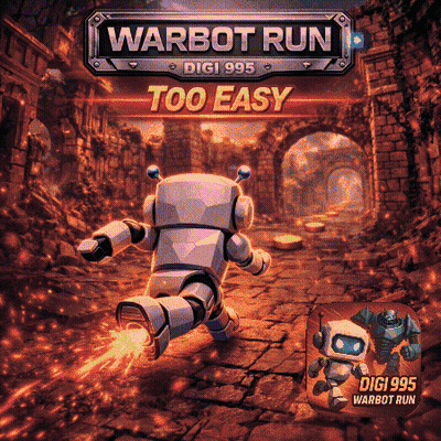 A Video Game Called Warbot Run Too Easy GIF