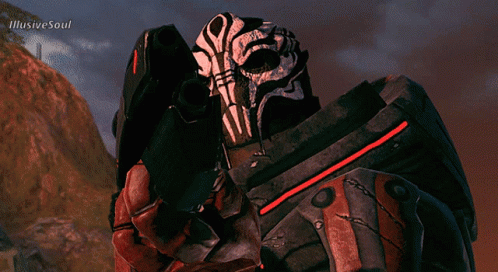 A Video Game Character Is Holding A Gun With Illusive Soul Written On The Bottom Right GIF