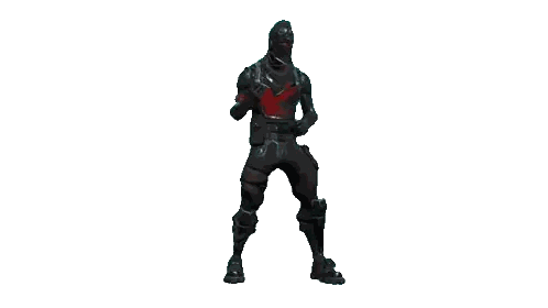 A Video Game Character Is Kneeling Down With His Arms Outstretched On A White Background Sticker