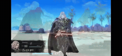 A Video Game Character Named Dietrich Has A Sword GIF