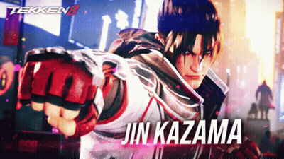 A Video Game Character Named Jin Kazama Is Featured GIF