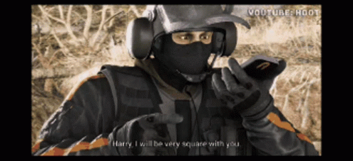 A Video Game Character Says Harry I Will Be Very Square GIF