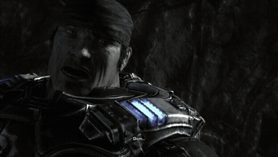 A Video Game Character Says It 'S False In A Black And White Scene GIF
