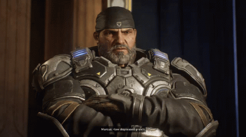A Video Game Character Says Marcus How Displaced Grow GIF