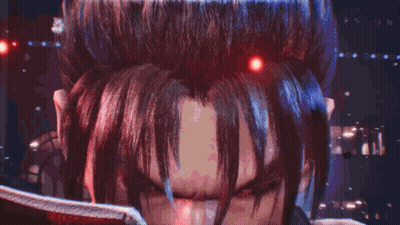 A Video Game Character Says " Time To Finish This " In Front Of A Red Car GIF