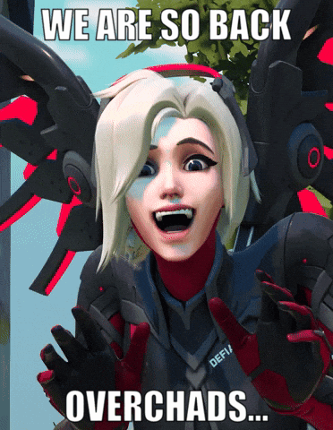 A Video Game Character Says We Are So Back Overchas GIF