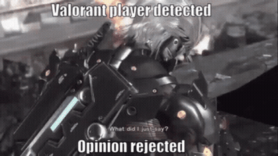A Video Game Character Says " What Did I Just Say ? Opinion Rejected " . GIF