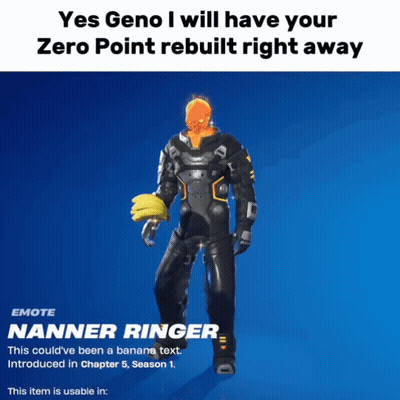 A Video Game Character With A Banana In His Hand GIF