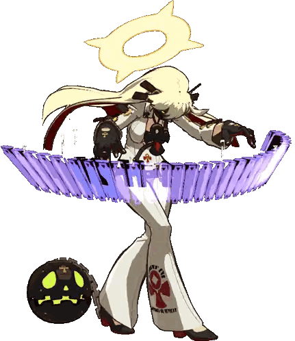 A Video Game Character With A Pumpkin On Her Pants That Says Love You Sticker