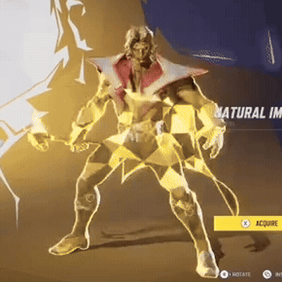 A Video Game Character With The Name Natural Im GIF