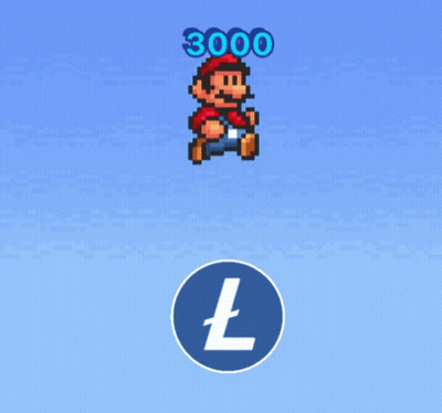 A Video Game Character With The Number 3000 Above Him GIF