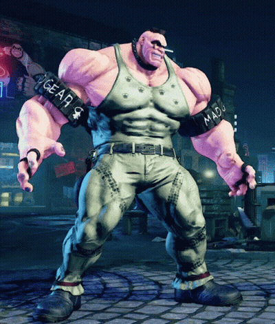 A Video Game Character With The Word Mad Written On His Wrist GIF